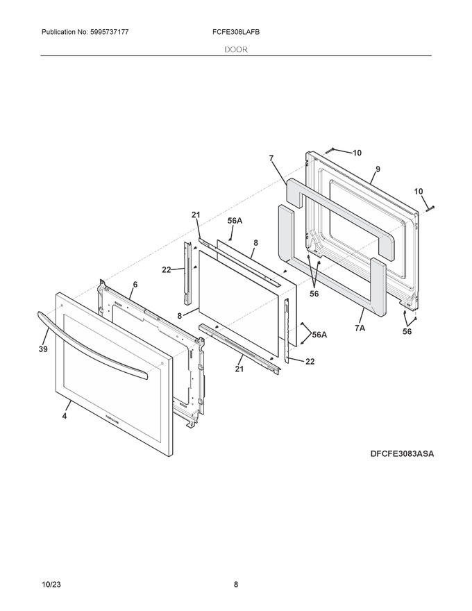 Diagram for FCFE308LAFB