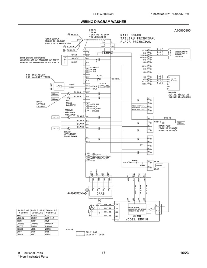 Diagram for ELTG7300AW0