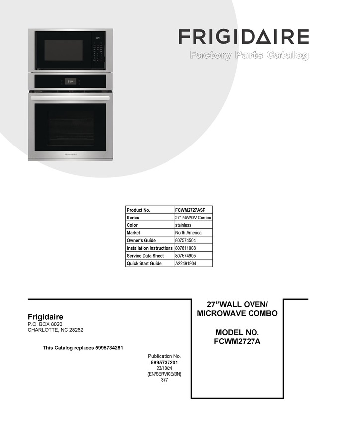 Diagram for FCWM2727ASF