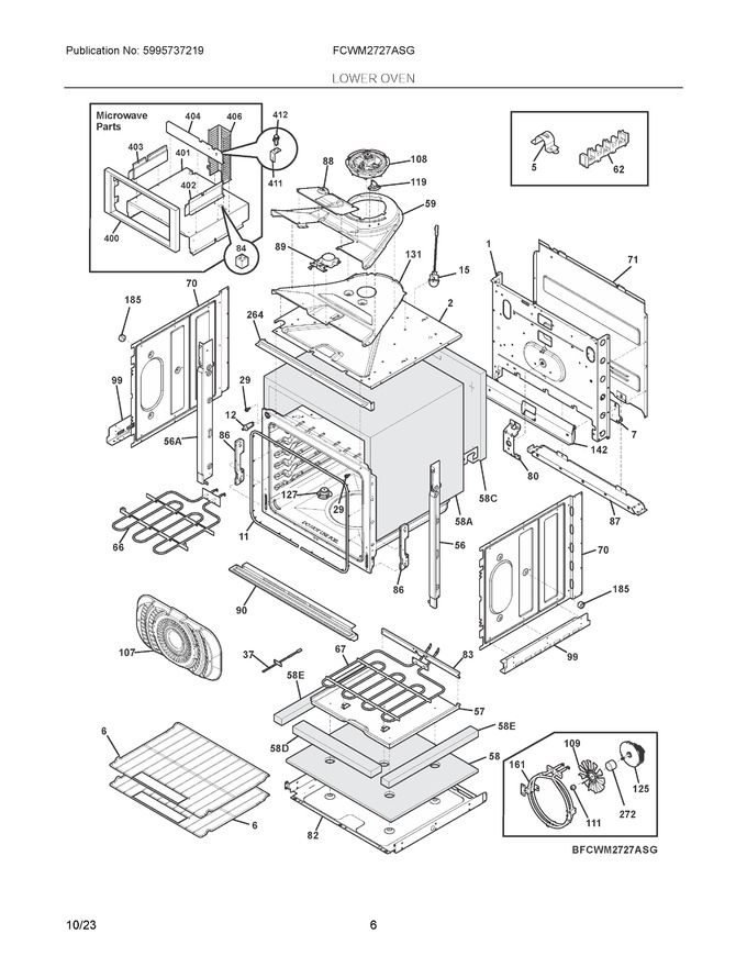 Diagram for FCWM2727ASG