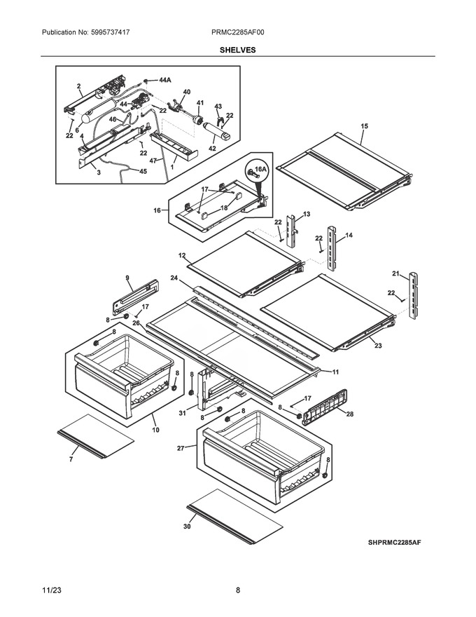 Diagram for PRMC2285AF00