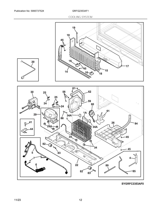 Diagram for GRFG2353AF1