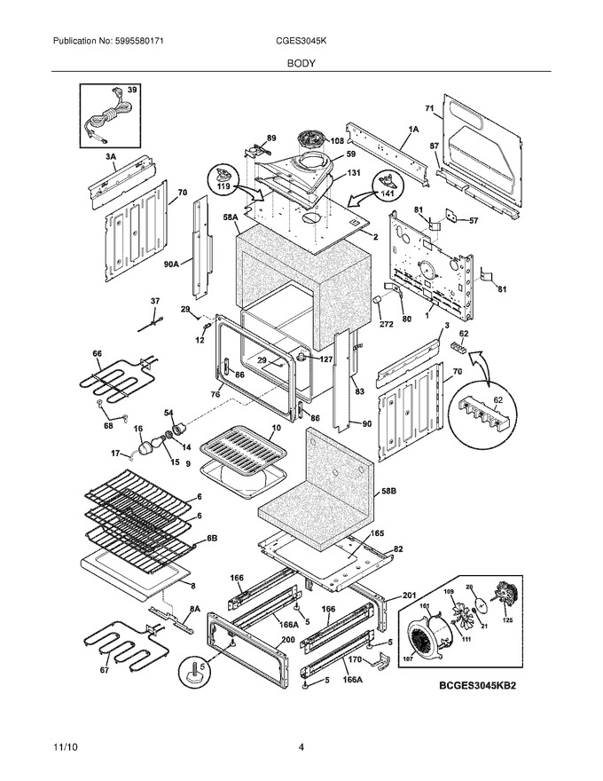 Diagram for CGES3045KW2