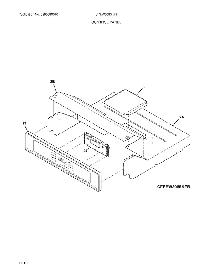 Diagram for CPEW3085KF2