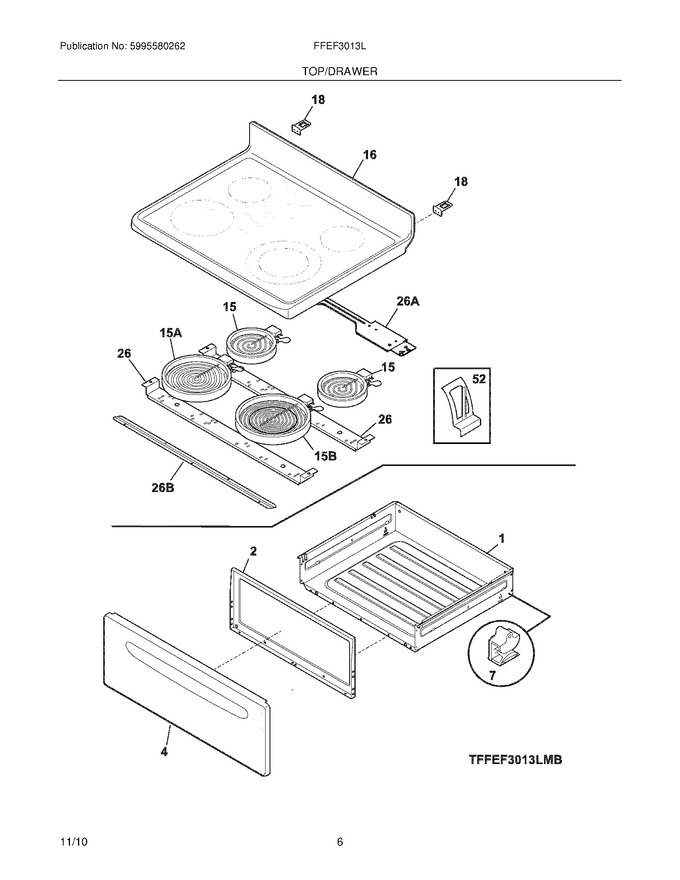 Diagram for FFEF3013LWC