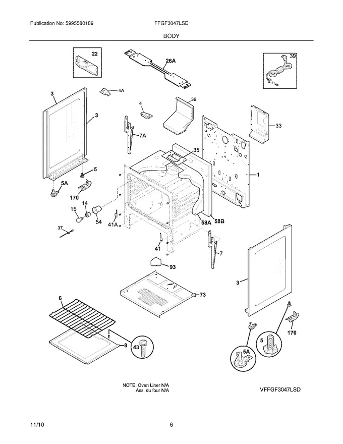 Diagram for FFGF3047LSE