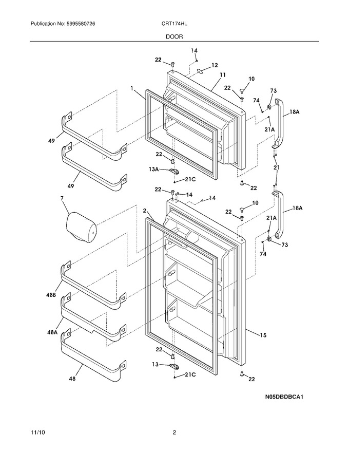 Diagram for CRT174HLW2