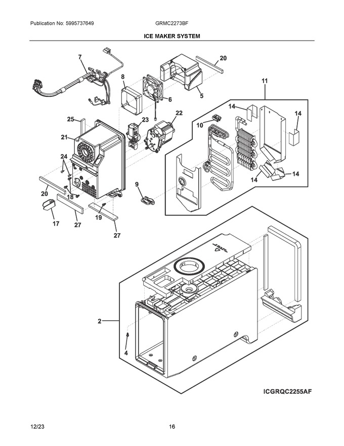 Diagram for GRMC2273BF