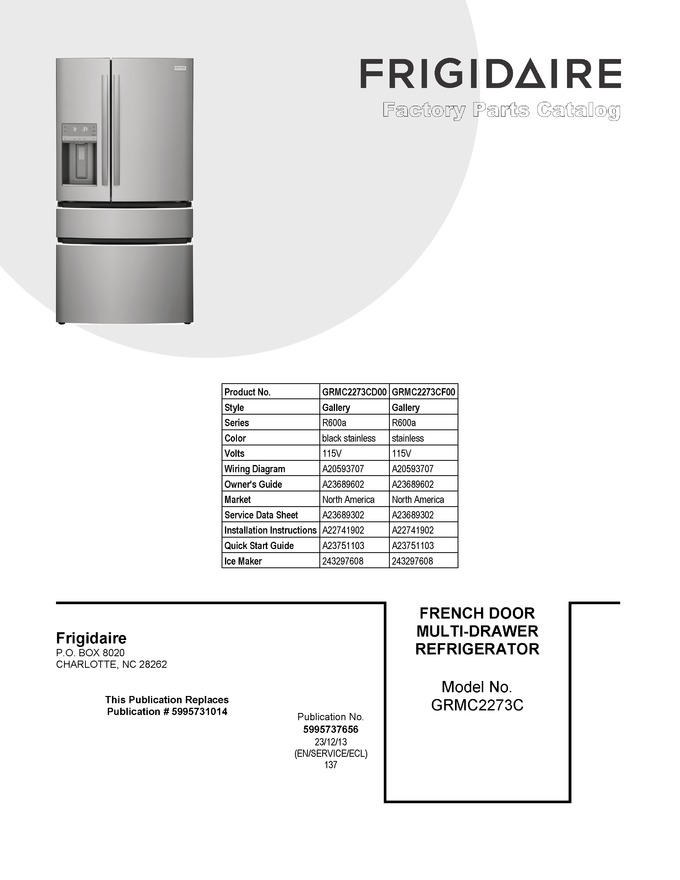 Diagram for GRMC2273CF00