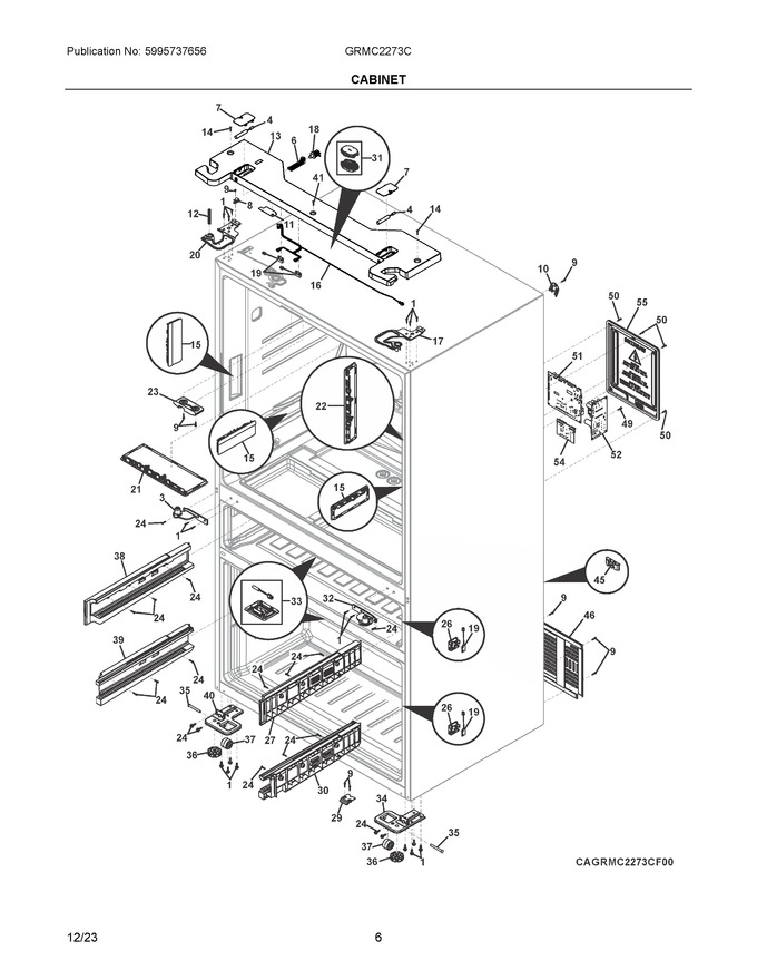 Diagram for GRMC2273CF00