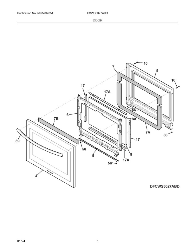 Diagram for FCWS3027ABD