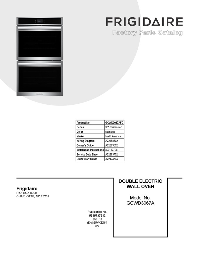 Diagram for GCWD3067AFC