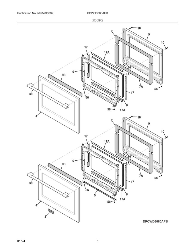 Diagram for PCWD3080AFB