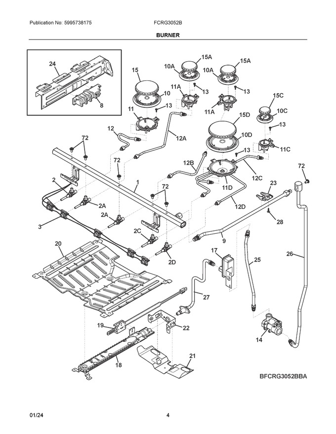 Diagram for FCRG3052BBA