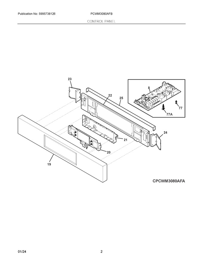 Diagram for PCWM3080AFB