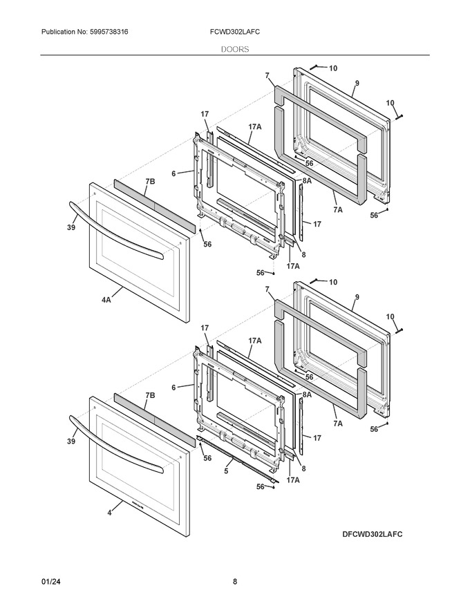 Diagram for FCWD302LAFC