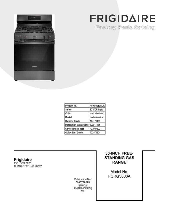 Diagram for FCRG3083ADA