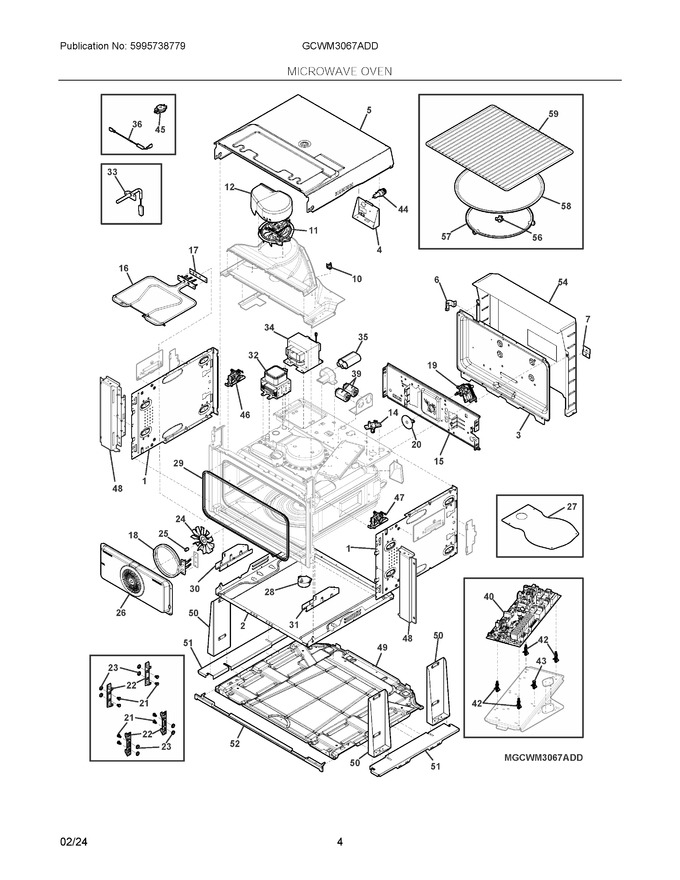 Diagram for GCWM3067ADD