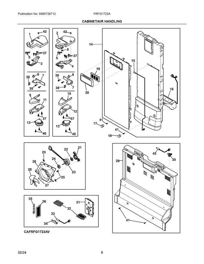 Diagram for FRFG1723AV03