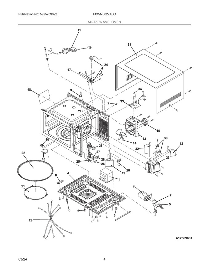 Diagram for FCWM3027ADD