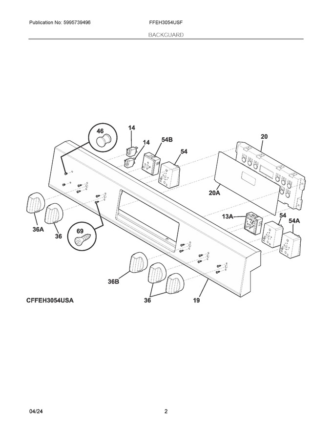 Diagram for FFEH3054USF