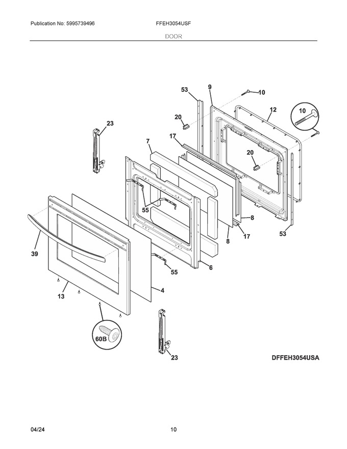 Diagram for FFEH3054USF