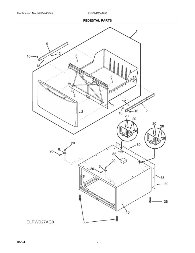 Diagram for ELPWD27AG0