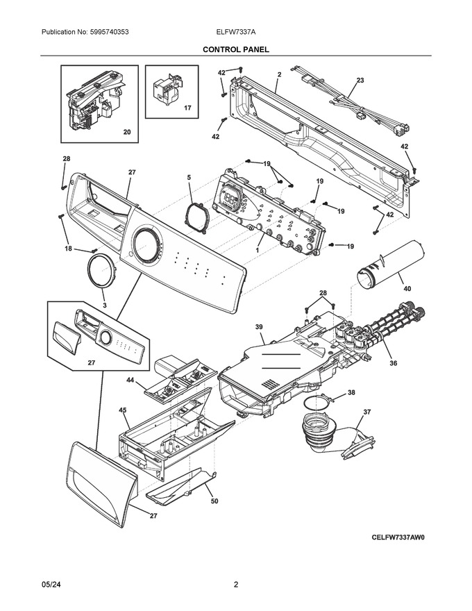 Diagram for ELFW7337AW2