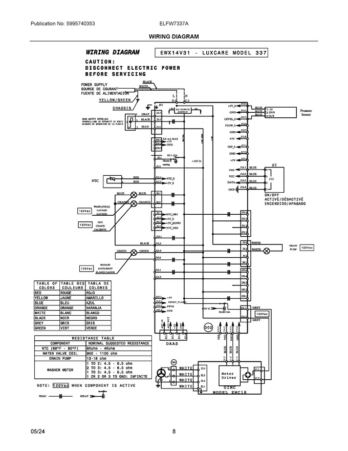 Diagram for ELFW7337AW1