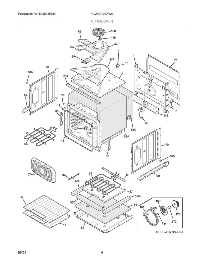 Diagram for FCWD2727AWG