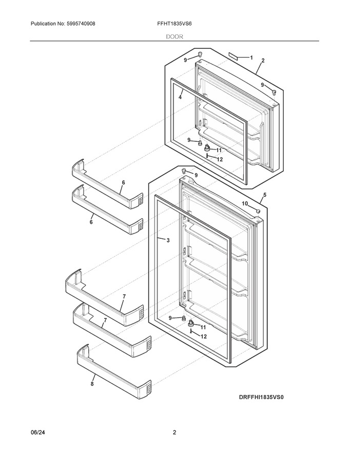 Diagram for FFHT1835VS6