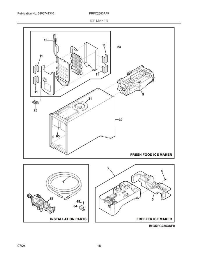 Diagram for PRFC2383AF9