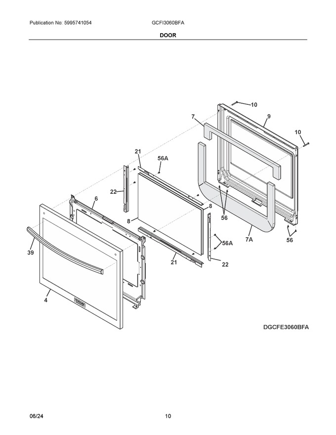 Diagram for GCFI3060BFA