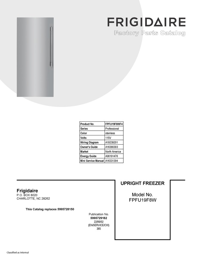 Diagram for FPFU19F8WF4