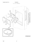 Diagram for 08 - Ice & Water Dispenser