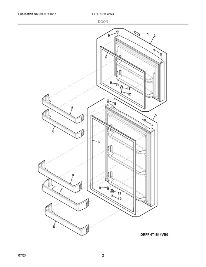 Diagram for FFHT1814WW4