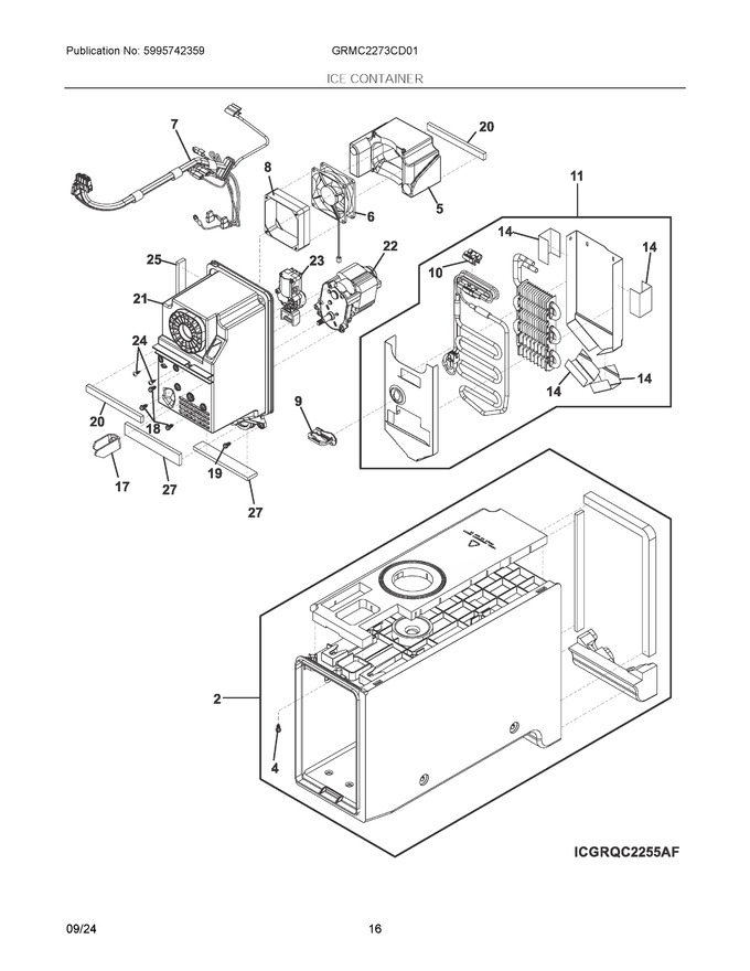 Diagram for GRMC2273CD01