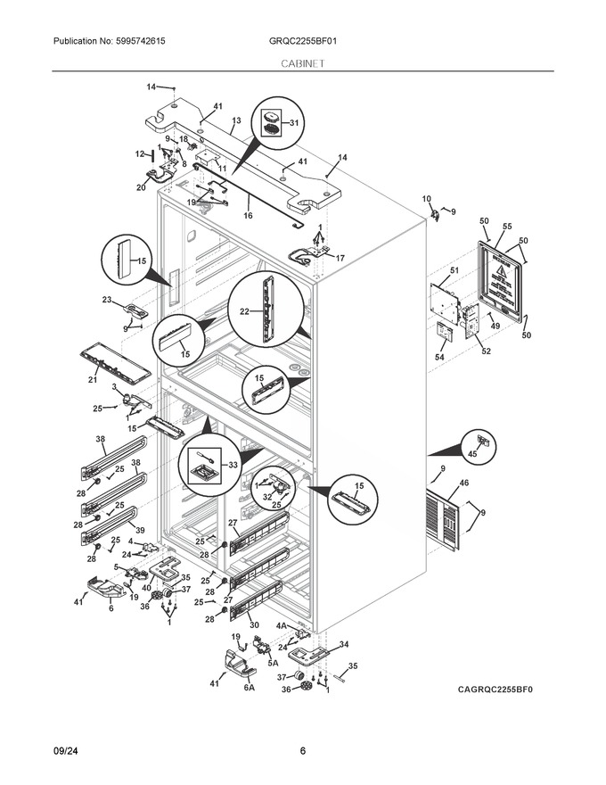 Diagram for GRQC2255BF01