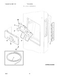 Diagram for 08 - Ice & Water Dispenser