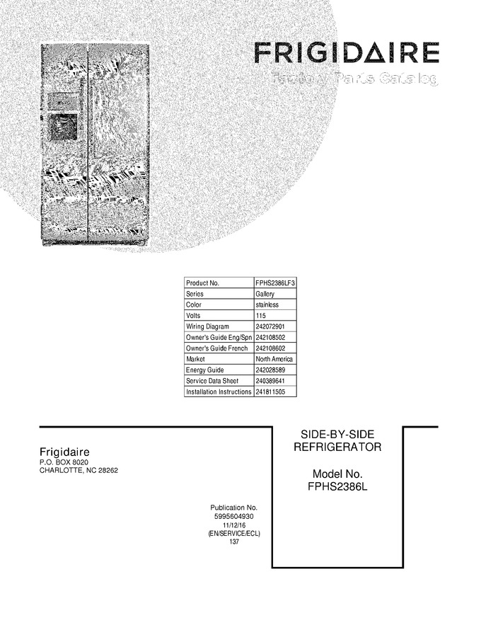 Diagram for FPHS2386LF3