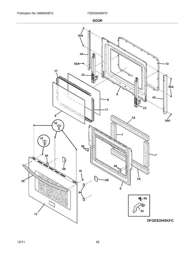 Diagram for FGES3045KFD