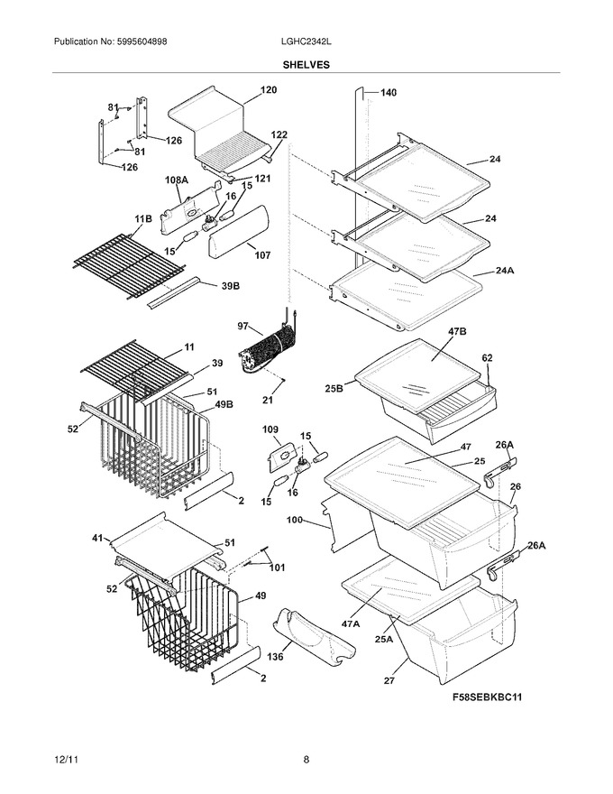 Diagram for LGHC2342LE2