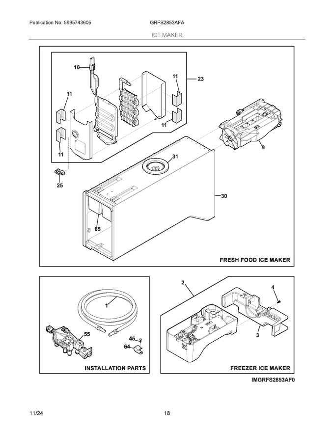 Diagram for GRFS2853AFA