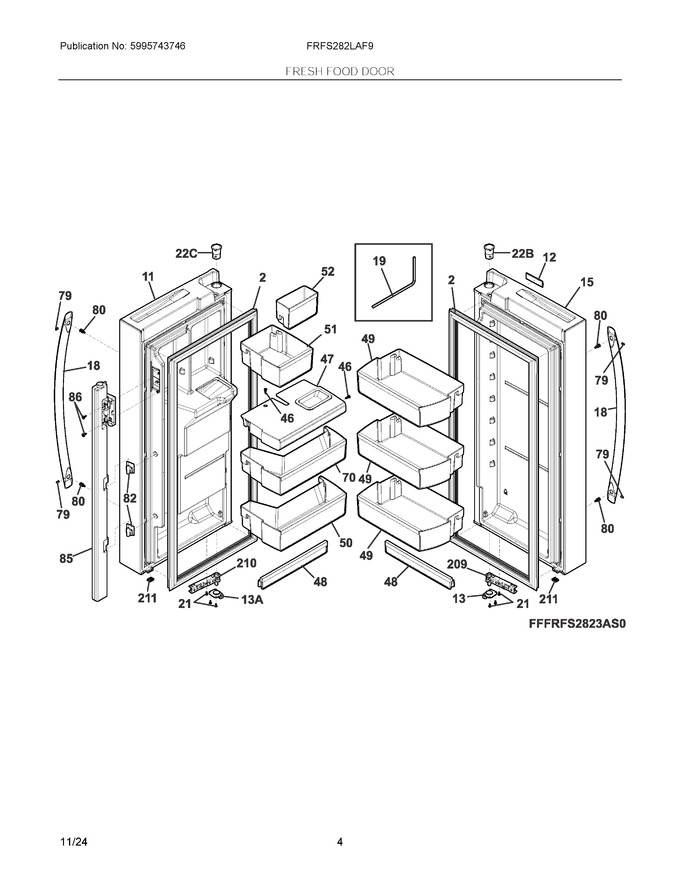 Diagram for FRFS282LAF9