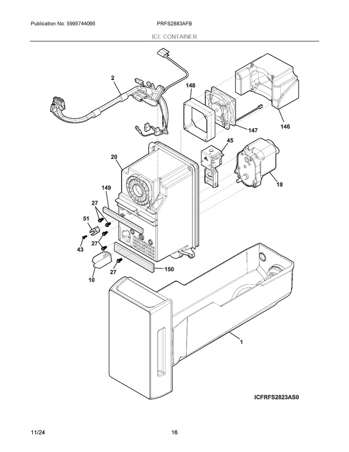 Diagram for PRFS2883AFB