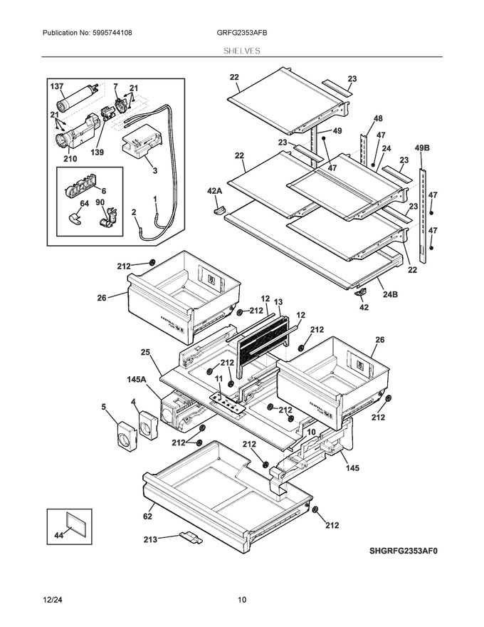 Diagram for GRFG2353AFB