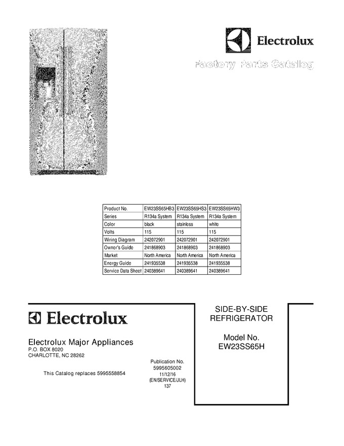 Diagram for EW23SS65HS3