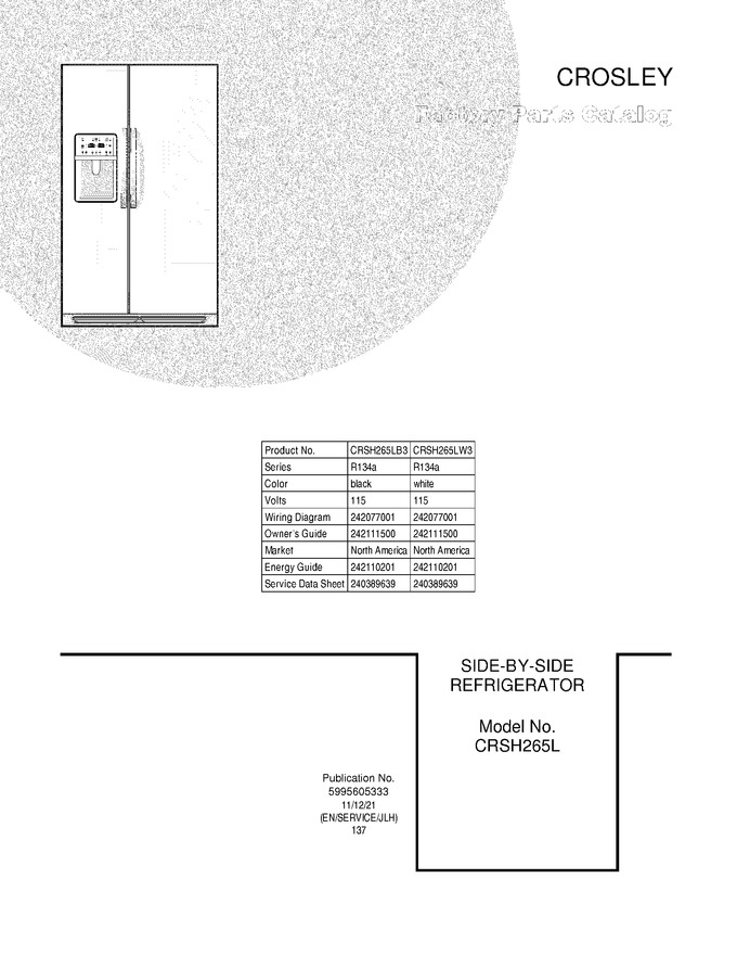 Diagram for CRSH265LW3