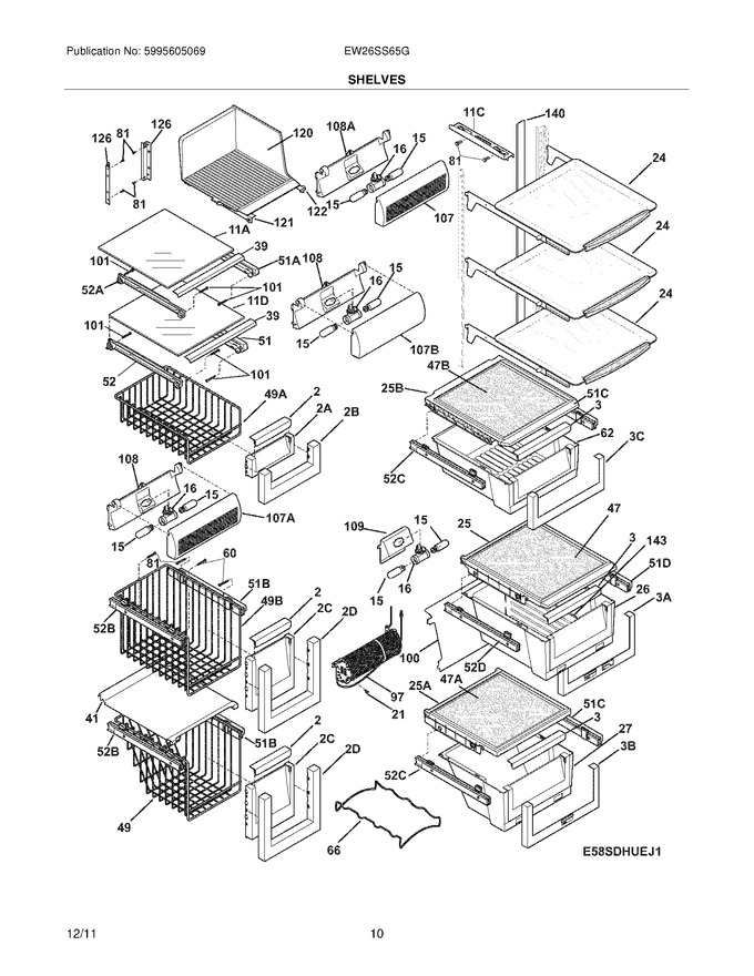 Diagram for EW26SS65GB3