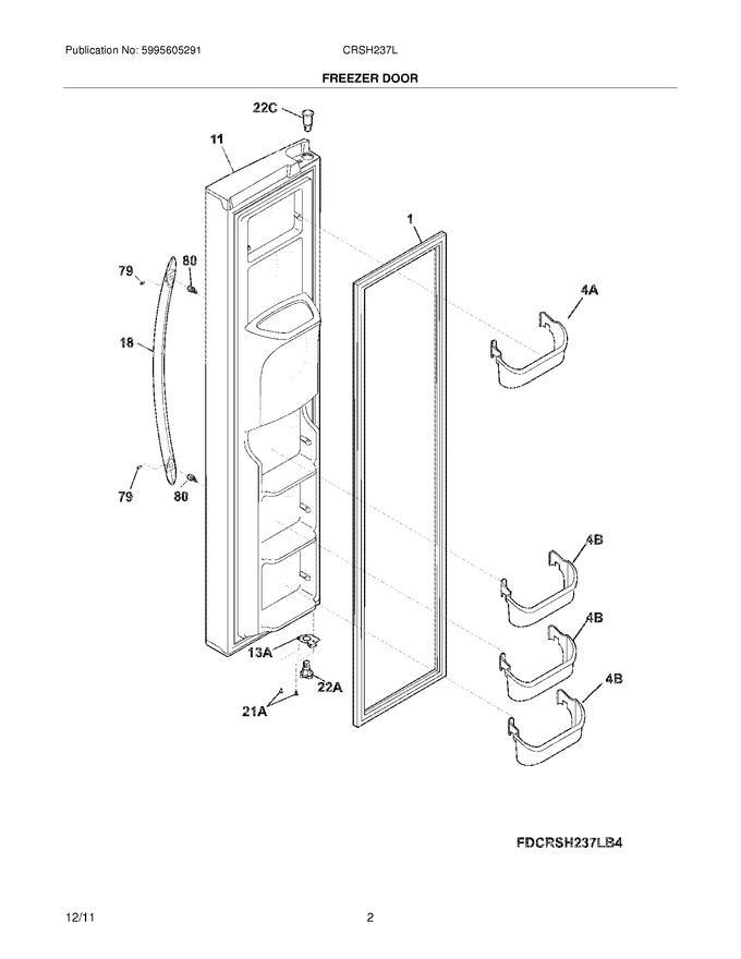 Diagram for CRSH237LW4